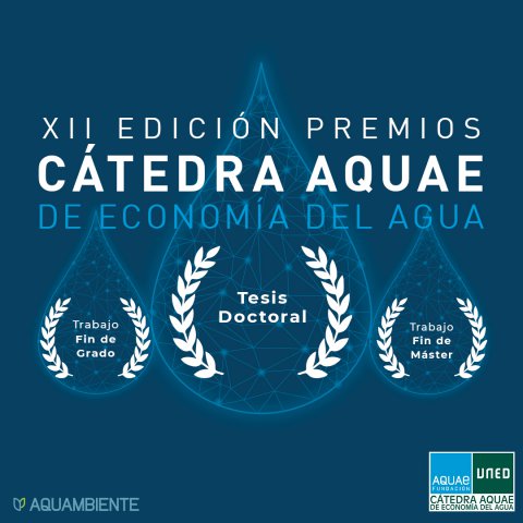 Premios de la Cátedra Aquae de Economía del Agua a los mejores Trabajos de Fin de Grado, Trabajos de Fin de Máster y Tesis doctorales