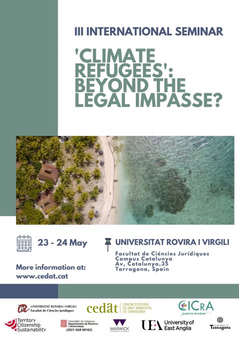 III Seminari Internacional: 'Climate Refugees': Beyond the Legal Impasse?